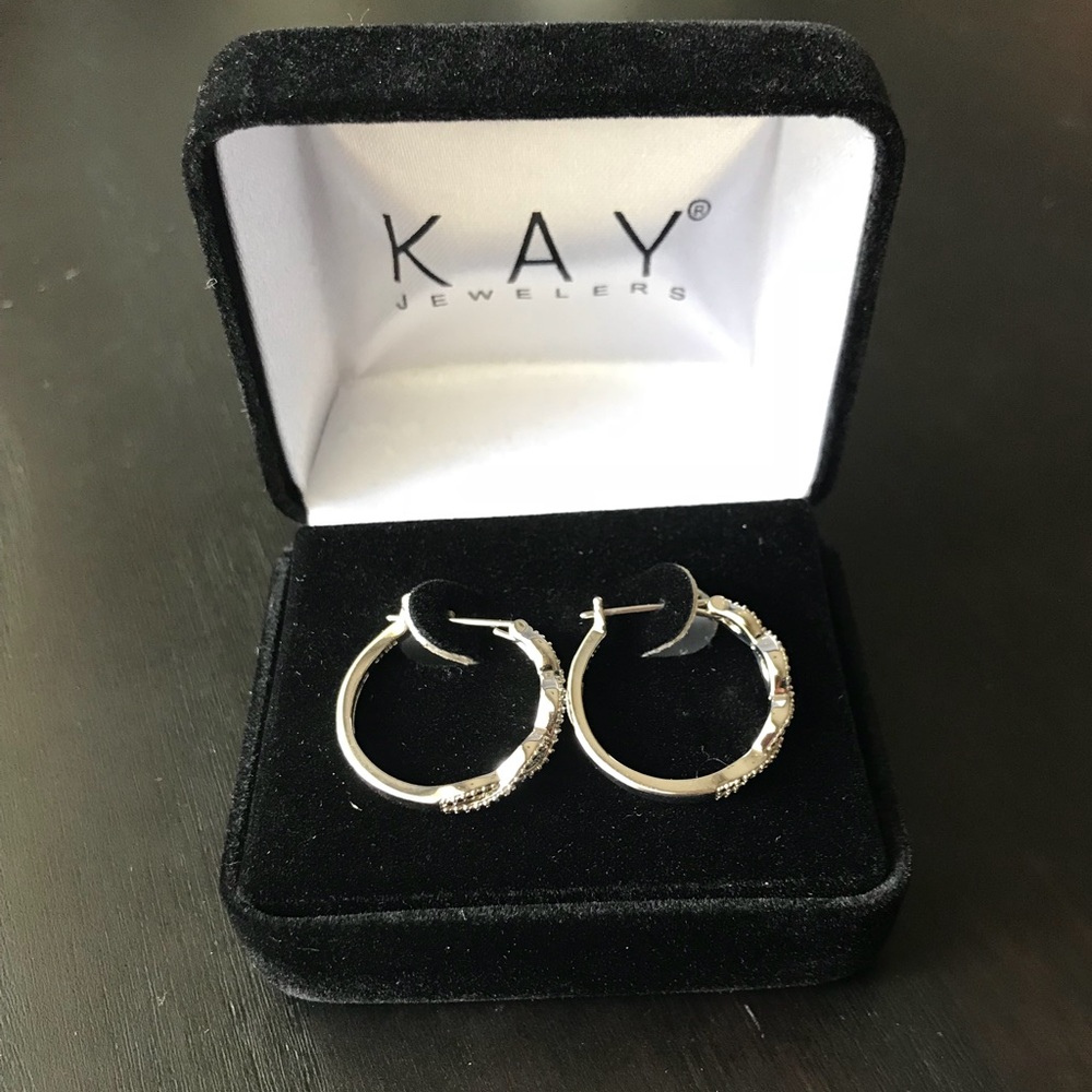Kay Jewelers Loop Earrings